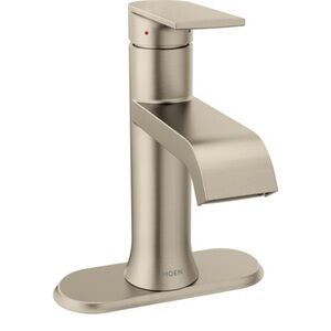 Moen Genta LX bathroom faucet 
Brushed nickel